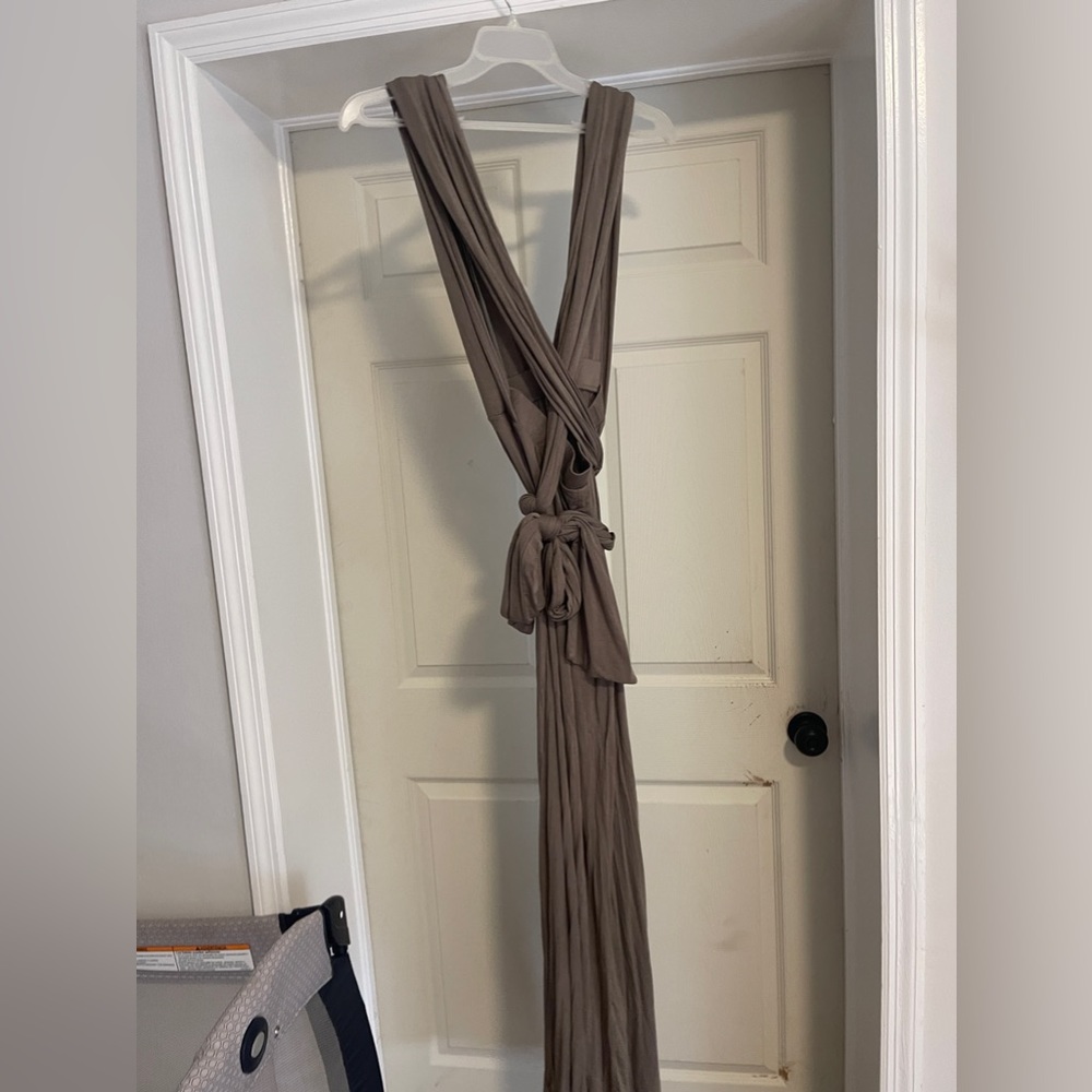Maxi wrap dress